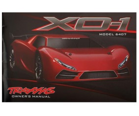Traxxas Owner's Manual, Xo-1