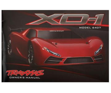 Traxxas Owner's Manual, Xo-1