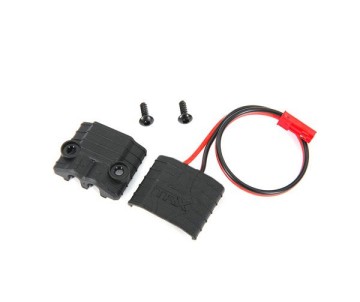 Traxxas Connector, power tap (with cable)/ 2.6x8 BCS (2)