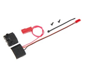 Traxxas Connector, power tap (with voltage sensor)/ wire tie/ 2.6x8 BCS (2)