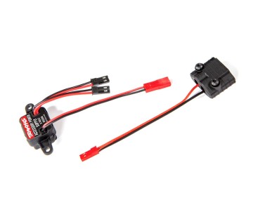 Traxxas Accessory power supply (regulated, 3V, 3 amp)/ power tap connector (with cable)/ 3x10 BCS (2)/ 2.6x8 BCS (2)