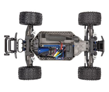 Traxxas Rustler VXL Brushless 1/10 RTR 4x4 Stadium Truck - Orange, TSM, TQi, No Battery/Charger