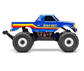 Traxxas Bigfoot 4X4 Brushless: 1/10-scale 4WD Monster Truck with TQ 2.4GHz radio system