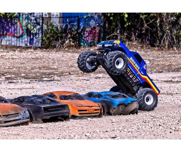 Traxxas Bigfoot 4X4 Brushless: 1/10-scale 4WD Monster Truck with TQ 2.4GHz radio system