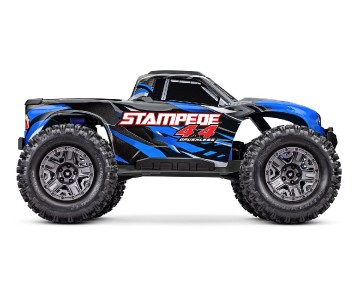 Traxxas Stampede 1/10 4X4 Brushless Monster Truck RTR with TQ 2.4GHz Radio System and BL-2s ESC (Fwd/Rev)Requires Battery and Charger - Blue Available November 2023