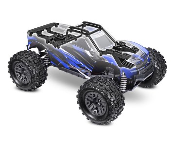 Traxxas Stampede 1/10 4X4 Brushless Monster Truck RTR with TQ 2.4GHz Radio System and BL-2s ESC (Fwd/Rev)Requires Battery and Charger - Blue Available November 2023