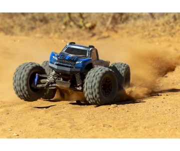 Traxxas Stampede 1/10 4X4 Brushless Monster Truck RTR with TQ 2.4GHz Radio System and BL-2s ESC (Fwd/Rev)Requires Battery and Charger - Blue Available November 2023