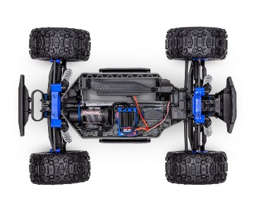 Traxxas Stampede 1/10 4X4 Brushless Monster Truck RTR with TQ 2.4GHz Radio System and BL-2s ESC (Fwd/Rev)Requires Battery and Charger - Blue Available November 2023