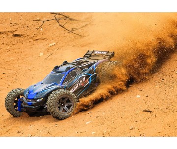Traxxas Rustler 1/10 4X4 Brushless Stadium Truck RTR with TQ 2.4GHz Radio System and BL-2s ESC (Fwd/Rev)Requires Battery and Charger - Blue - Online Sales Begin Oct. 13, 2023 Traxxas Rustler 1/10 4X4 Brushless Stadium Truck RTR with TQ 2.4GHz Radio System and BL-2s ESC (Fwd/Rev)Requires Battery and Charger - Blue - Online Sales Begin Oct. 13, 2023