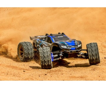 Traxxas Rustler 1/10 4X4 Brushless Stadium Truck RTR with TQ 2.4GHz Radio System and BL-2s ESC (Fwd/Rev)Requires Battery and Charger - Blue - Online Sales Begin Oct. 13, 2023 Traxxas Rustler 1/10 4X4 Brushless Stadium Truck RTR with TQ 2.4GHz Radio System and BL-2s ESC (Fwd/Rev)Requires Battery and Charger - Blue - Online Sales Begin Oct. 13, 2023