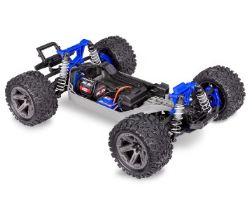 Traxxas Rustler 1/10 4X4 Brushless Stadium Truck RTR with TQ 2.4GHz Radio System and BL-2s ESC (Fwd/Rev)Requires Battery and Charger - Blue - Online Sales Begin Oct. 13, 2023 Traxxas Rustler 1/10 4X4 Brushless Stadium Truck RTR with TQ 2.4GHz Radio System and BL-2s ESC (Fwd/Rev)Requires Battery and Charger - Blue - Online Sales Begin Oct. 13, 2023