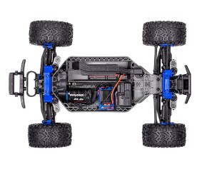 Traxxas Rustler 1/10 4X4 Brushless Stadium Truck RTR with TQ 2.4GHz Radio System and BL-2s ESC (Fwd/Rev)Requires Battery and Charger - Blue - Online Sales Begin Oct. 13, 2023