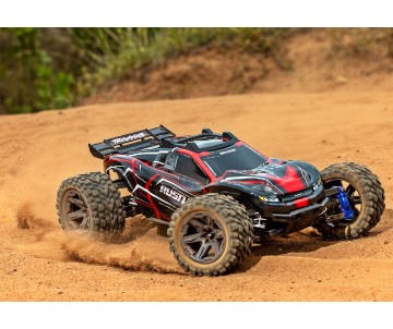 Traxxas Rustler 1/10 4X4 Brushless Stadium Truck RTR with TQ 2.4GHz Radio System and BL-2s ESC (Fwd/Rev)Requires Battery and Charger - Red - Online Sales Begin Oct. 13, 2023 Traxxas Rustler 1/10 4X4 Brushless Stadium Truck RTR with TQ 2.4GHz Radio System and BL-2s ESC (Fwd/Rev)Requires Battery and Charger - Red - Online Sales Begin Oct. 13, 2023