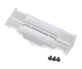 Traxxas Wing, Rustler 4X4 (white)/ 3x8mm FCS (3)