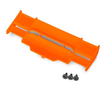 Traxxas Wing, Rustler 4X4 (orange)/ 3x8mm FCS (3)