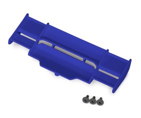 Traxxas Wing, Rustler 4X4 (blue)/ 3x8mm FCS (3)