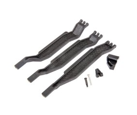 Traxxas Battery hold-down (3)/ battery clip/ hold-down post/ screw pin/ pivot post screw