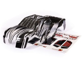 Traxxas Body, Stampede 4X4, Prographix (Graphics Are Printed, Requires Paint & Final Color Application)/ Decal Sheet