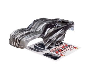 Traxxas Body, Stampede® 4X4 Brushless, ProGraphix® (graphics are printed, requires paint & final color application)/ decal sheet