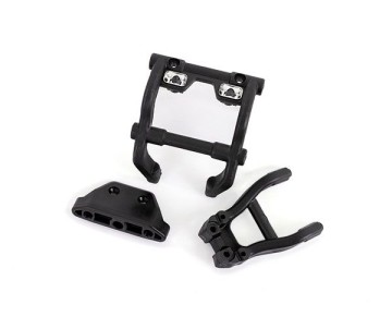 Traxxas Wheelie Bar Mounts/ Rear Skidplate (Fits 4WD Stampede) (For Led Light Kit Installation)
