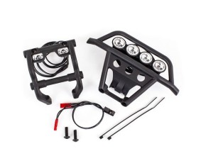 Traxxas LED light set, complete (includes front and rear bumpers with LED light bar, rear LED harness, & BEC Y-harness) Fits 4WD Stampede