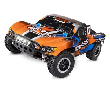 Traxxas Slash 4X4 1/10 4WD XL-5 RTR Short Course Truck Orange with LED Lights