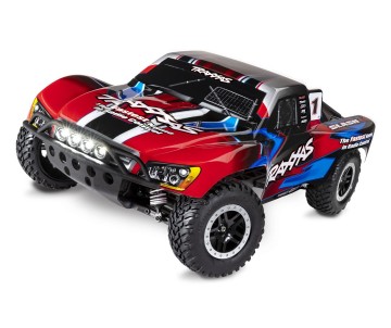 Traxxas Slash 4X4 1/10 4WD XL-5 RTR Short Course Truck Red with LED Lights