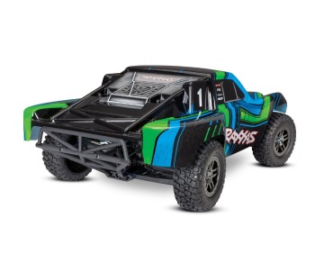 Traxxas Slash 4X4 Ultimate 4WD Short Course Truck, Green, No Battery or Charger