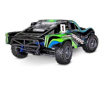 Traxxas Slash 1/10 4X4 Brushless Electric Short Course Truck RTR with TQ 2.4GHz Radio System, BL-2s ESC (Fwd/Rev) Requires Battery and Charger - Green - Online Sales Begin Oct. 13, 2023 Traxxas Slash 1/10 4X4 Brushless Electric Short Course Truck RTR with TQ 2.4GHz Radio System, BL-2s ESC (Fwd/Rev) Requires Battery and Charger - Green - Online Sales Begin Oct. 13, 2023