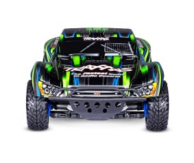 Traxxas Slash 1/10 4X4 Brushless Electric Short Course Truck RTR with TQ 2.4GHz Radio System, BL-2s ESC (Fwd/Rev) Requires Battery and Charger - Green - Online Sales Begin Oct. 13, 2023 