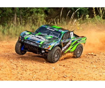 Traxxas Slash 1/10 4X4 Brushless Electric Short Course Truck RTR with TQ 2.4GHz Radio System, BL-2s ESC (Fwd/Rev) Requires Battery and Charger - Green - Online Sales Begin Oct. 13, 2023 Traxxas Slash 1/10 4X4 Brushless Electric Short Course Truck RTR with TQ 2.4GHz Radio System, BL-2s ESC (Fwd/Rev) Requires Battery and Charger - Green - Online Sales Begin Oct. 13, 2023