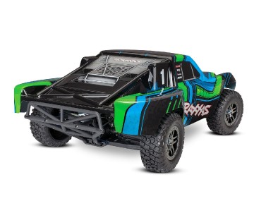 Traxxas Slash® 4X4 Ultimate (Green): 1/10 Scale 4WD Electric Short Course Truck with TQi™ Radio System, Traxxas Link™ Wireless Module, & Traxxas Stability Management (TSM)®