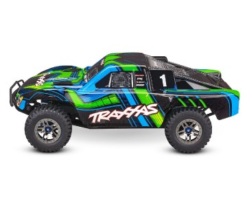 Traxxas Slash® 4X4 Ultimate (Green): 1/10 Scale 4WD Electric Short Course Truck with TQi™ Radio System, Traxxas Link™ Wireless Module, & Traxxas Stability Management (TSM)®