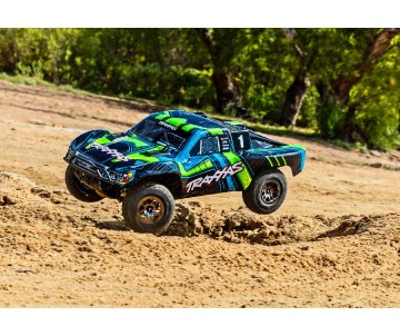 Traxxas Slash® 4X4 Ultimate (Green): 1/10 Scale 4WD Electric Short Course Truck with TQi™ Radio System, Traxxas Link™ Wireless Module, & Traxxas Stability Management (TSM)®