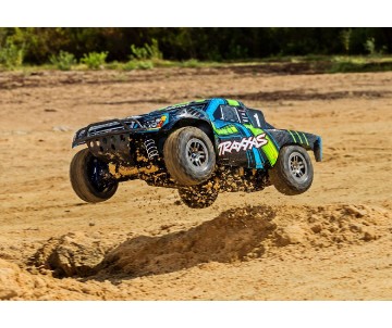 Traxxas Slash® 4X4 Ultimate (Green): 1/10 Scale 4WD Electric Short Course Truck with TQi™ Radio System, Traxxas Link™ Wireless Module, & Traxxas Stability Management (TSM)®