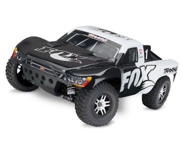 Traxxas Slash 4X4 VXL 1/10 Scale 4WD Electric Short Course Truck with TQi™ Traxxas Link™ Enabled 2.4GHz Radio System & Traxxas Stability Management (TSM)® - Fox