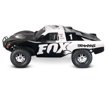 Traxxas Slash 4X4 VXL 1/10 Scale 4WD Electric Short Course Truck with TQi™ Traxxas Link™ Enabled 2.4GHz Radio System & Traxxas Stability Management (TSM)® - Fox