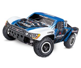 Traxxas Slash 4X4 VXL 1/10 Scale 4WD Electric Short Course Truck with TQi™ Traxxas Link™ Enabled 2.4GHz Radio System & Traxxas Stability Management (TSM)® - Vision