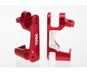 Traxxas Aluminum Caster Block Set (2) (Red)