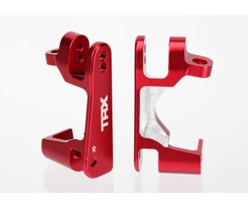 Traxxas Aluminum Caster Block Set (2) (Red)