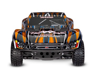 Traxxas Slash 4X4 VXL 1/10 Scale 4WD Brushless Short Course Truck with TQi Traxxas Link Enabled 2.4GHz Radio System & Traxxas Stability Management (TSM)  Battery and Charger sold separately - Orange