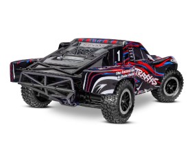 Traxxas Slash 4X4 VXL 1/10 Scale 4WD Brushless Short Course Truck with TQi Traxxas Link Enabled 2.4GHz Radio System & Traxxas Stability Management (TSM)  Battery and Charger sold separately - Red