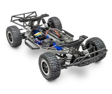 Traxxas Slash 4X4 VXL 1/10 Scale 4WD Brushless Short Course Truck with TQi Traxxas Link Enabled 2.4GHz Radio System & Traxxas Stability Management (TSM)  Battery and Charger sold separately - Red
