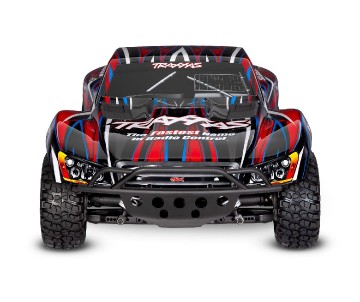 Traxxas Slash 4X4 VXL 1/10 Scale 4WD Brushless Short Course Truck with TQi Traxxas Link Enabled 2.4GHz Radio System & Traxxas Stability Management (TSM)  Battery and Charger sold separately - Red