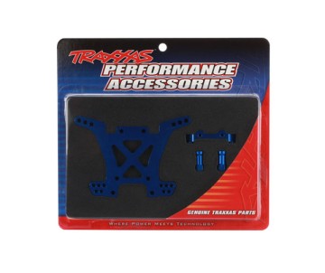 Traxxas Aluminum Rear Shock Tower (Blue)