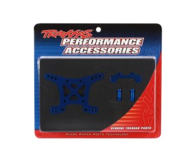 Traxxas Aluminum Front Shock Tower (Blue)