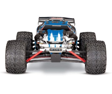 Traxxas E-Revo VXL 1/16 4WD Monster Truck RTR with TQ 2.4GHz Radio System (Fwd/Rev) Includes 6-Cell NiMH Traxxas Battery and 2-amp USB-C Charger w/ iD - BLUEX