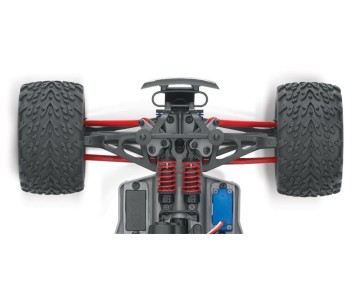 Traxxas E-Revo VXL 1/16 4WD Monster Truck RTR with TQ 2.4GHz Radio System (Fwd/Rev) Includes 6-Cell NiMH Traxxas Battery and 2-amp USB-C Charger w/ iD - BLUEX