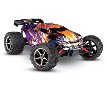 Traxxas E-Revo VXL 1/16 4WD Monster Truck RTR with TQ 2.4GHz Radio System (Fwd/Rev) Includes 6-Cell NiMH Traxxas Battery and 2-amp USB-C Charger w/ iD - PURPLE Traxxas E-Revo VXL 1/16 4WD Monster Truck RTR with TQ 2.4GHz Radio System (Fwd/Rev) Includes 6-Cell NiMH Traxxas Battery and 2-amp USB-C Charger w/ iD - PURPLE
