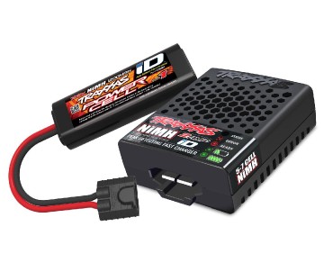 Traxxas E-Revo VXL 1/16 4WD Monster Truck RTR with TQ 2.4GHz Radio System (Fwd/Rev) Includes 6-Cell NiMH Traxxas Battery and 2-amp USB-C Charger w/ iD - PURPLE